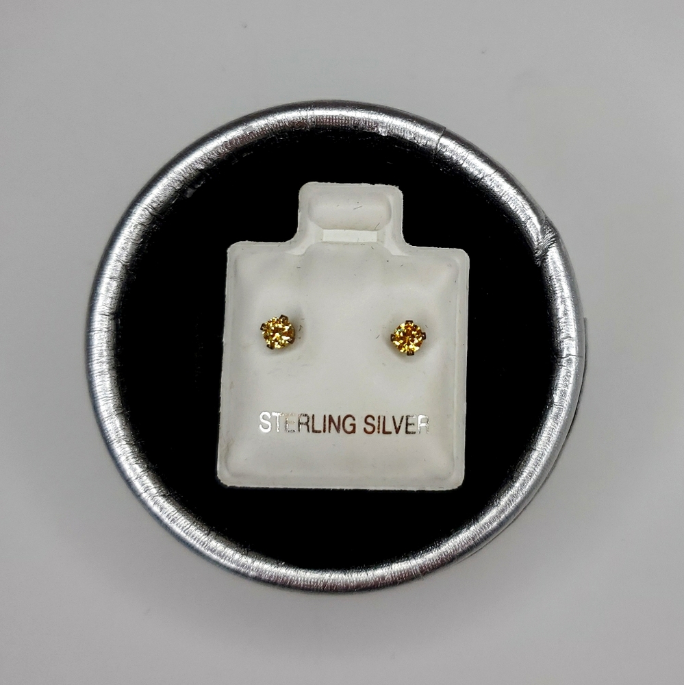 Sterling Silver 925 Stud Earrings